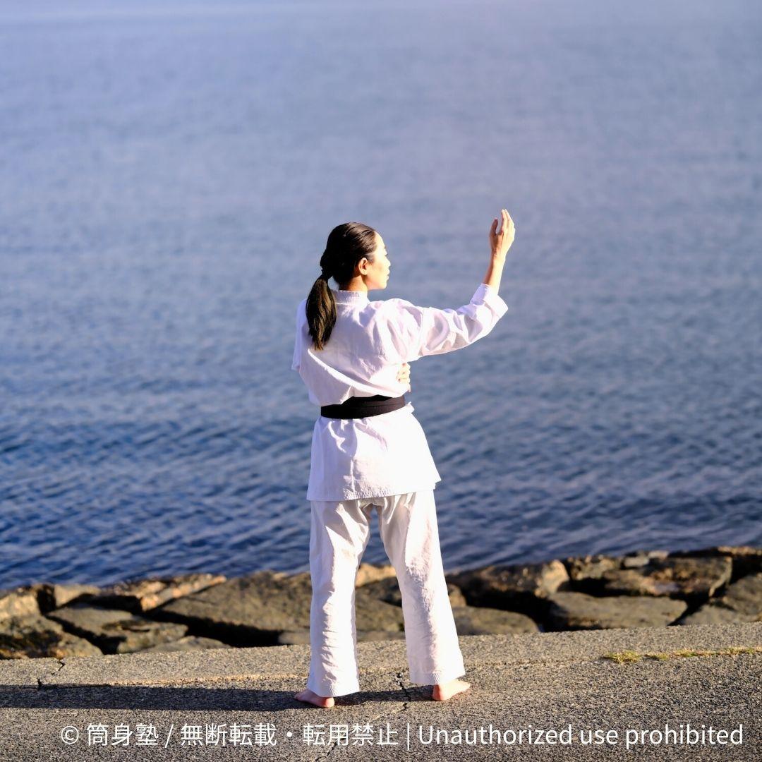 大人女性 初心者のための空手教室 筒身塾 愛知・刈谷